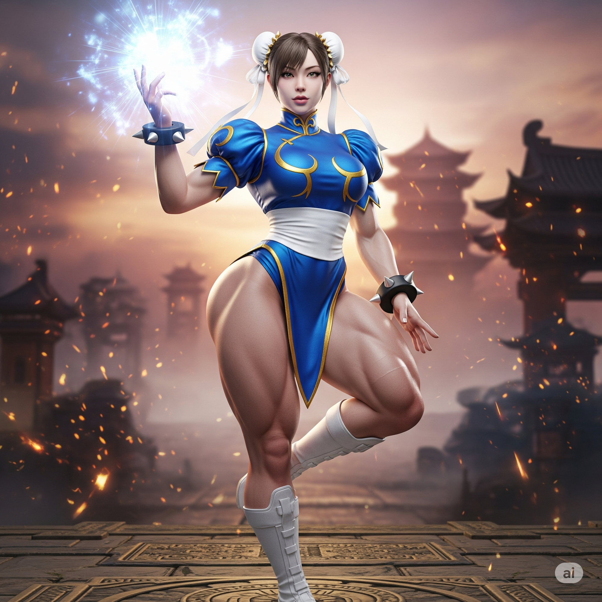 AI Brings a Sexy New Look to Chun-Li, Reminding Fans of Lê Bống’s Iconic Cosplay 10 geminigeneratedimagerbqhgwrbqhgwrbqh 1750998789863434615966 1750999710612 1750999710827344421201
