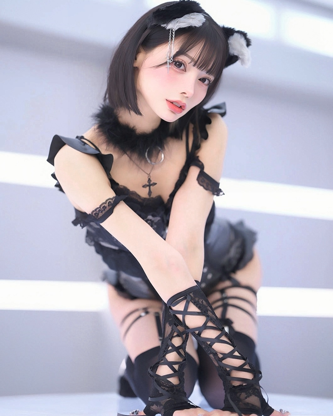 Cosplayer Miyu Yonekura Mistaken for AI Because of Her Flawless Look 2 Miyu Yonekura cosplay close-up