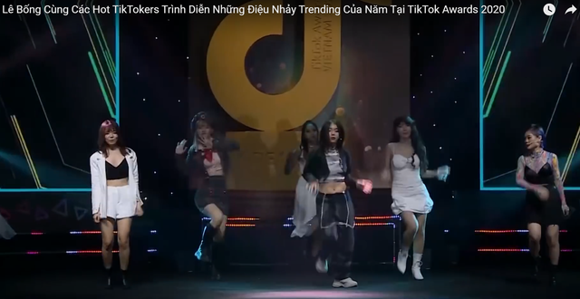 TikToker Julie’s Stunning Comeback with New Music Project 3 Julie on stage at TikTok Awards
