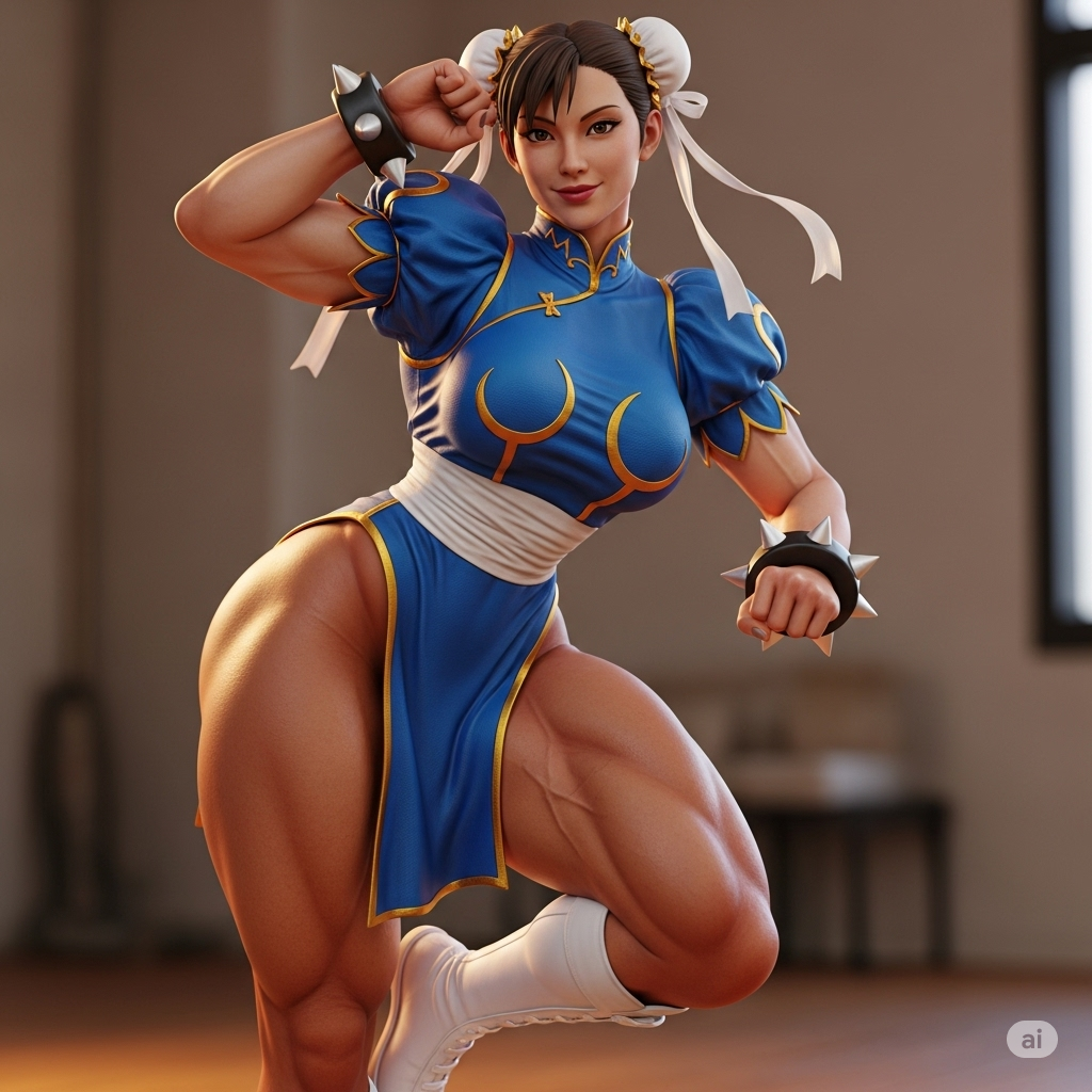AI Brings a Sexy New Look to Chun-Li, Reminding Fans of Lê Bống’s Iconic Cosplay 5 unnamed 16 1750998789904319676611 1750999679483 1750999679655226558782
