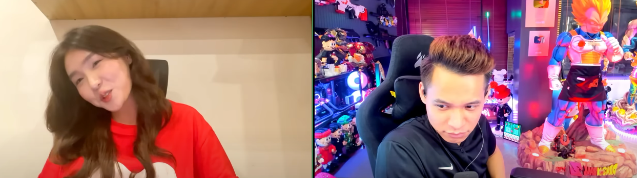CS:GO Streamer Miên Trinh Still Single After Dating Show 2 Miên Trinh during livestream