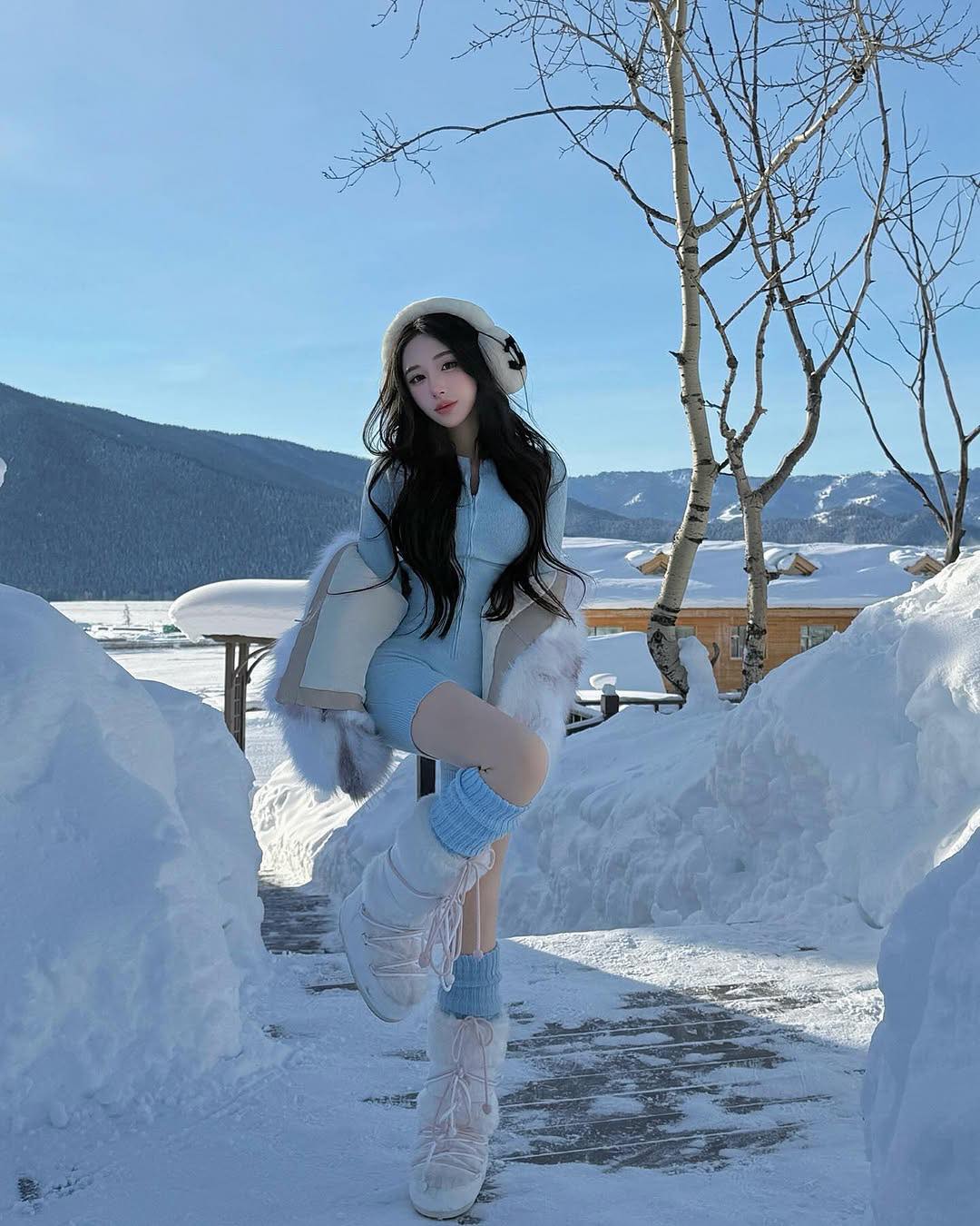 Nhat Ha in casual wear