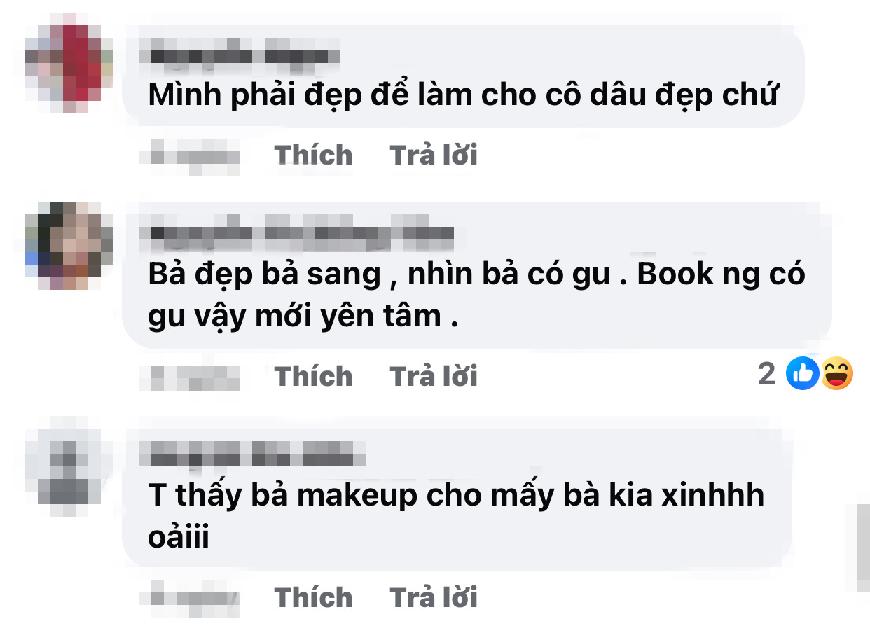 Makeup Artist Sparks Debate with Bold Wedding Looks 9 Netizens support the makeup artist’s polished appearance at work.