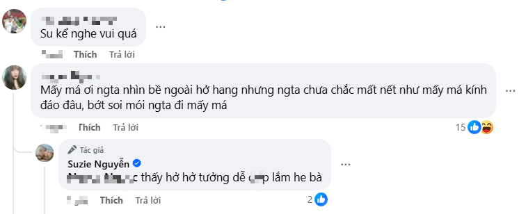 Suzie Nguyễn confidently addressing rumors