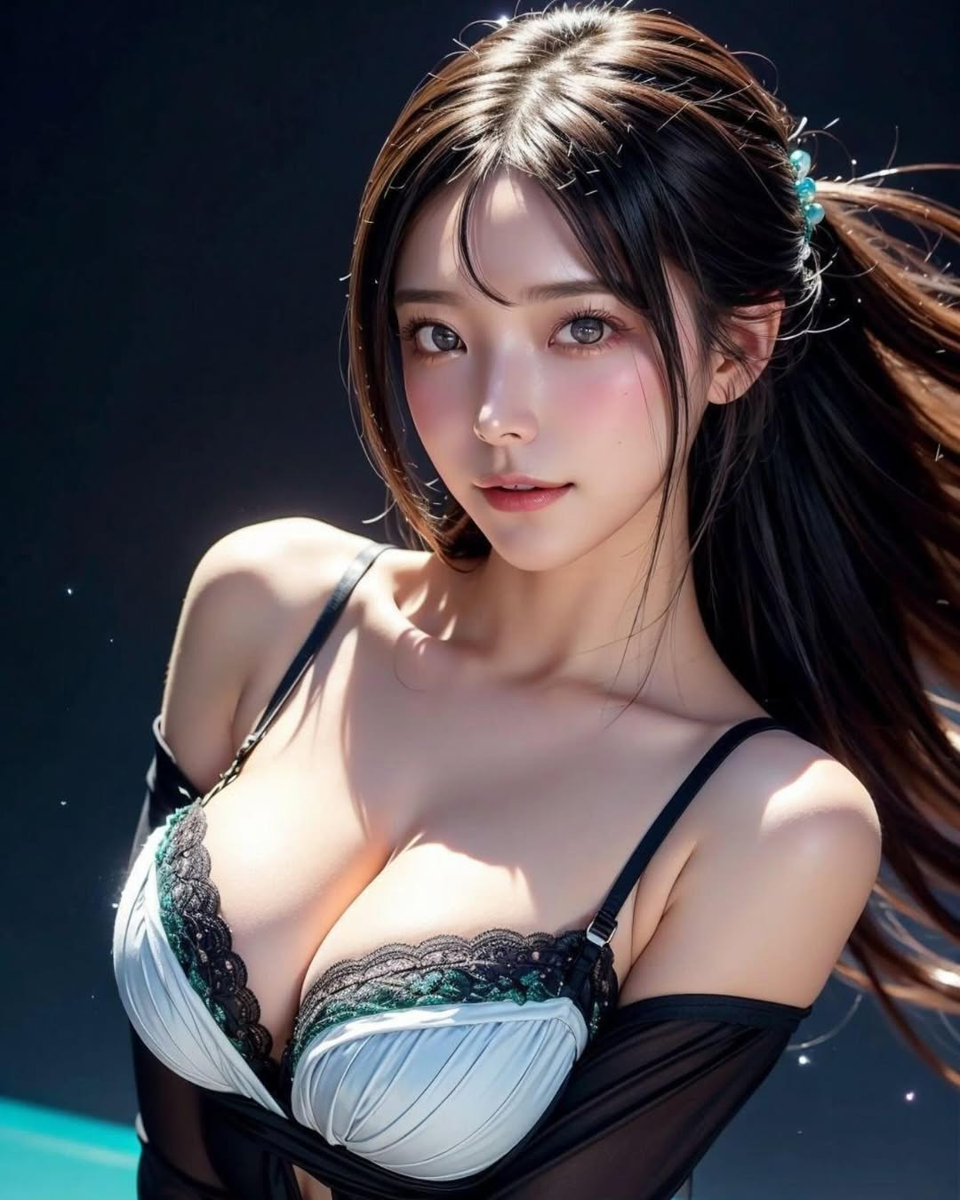 AI Uehara virtual idol full outfit