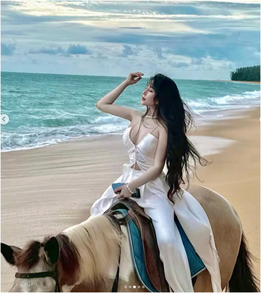 Võ Ngọc Trân nature photoshoot