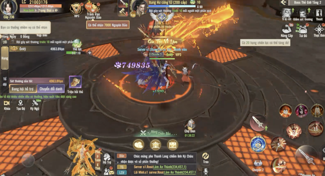 Huyen Anh Vo Lam Redefines MMORPG with Weapon Switching 10 Huyen Anh Vo Lam tactical gameplay