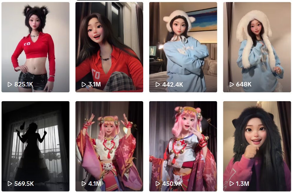 Quỳnh Bei creative masks