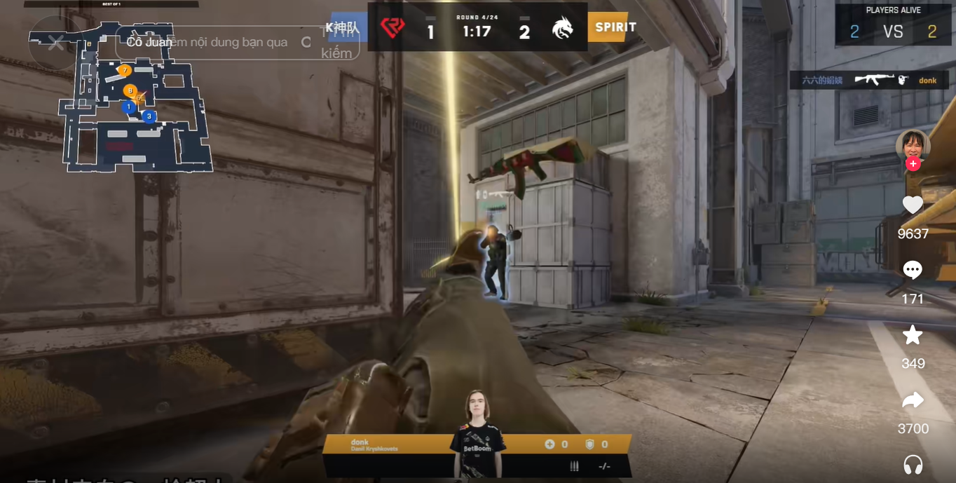 60-Year-Old Grandma Headshots Two CS2 World Champs 4 Sh1ro one-tapped mid-air