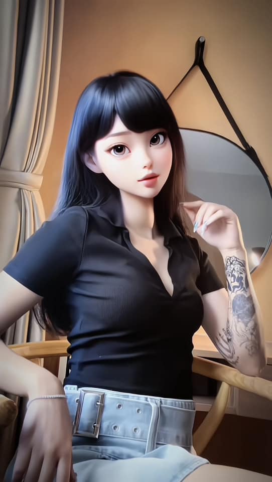 TikToker Quỳnh Bei Drops Mask, Shows Off Stunning New Look 2 Quỳnh Bei masked appearance