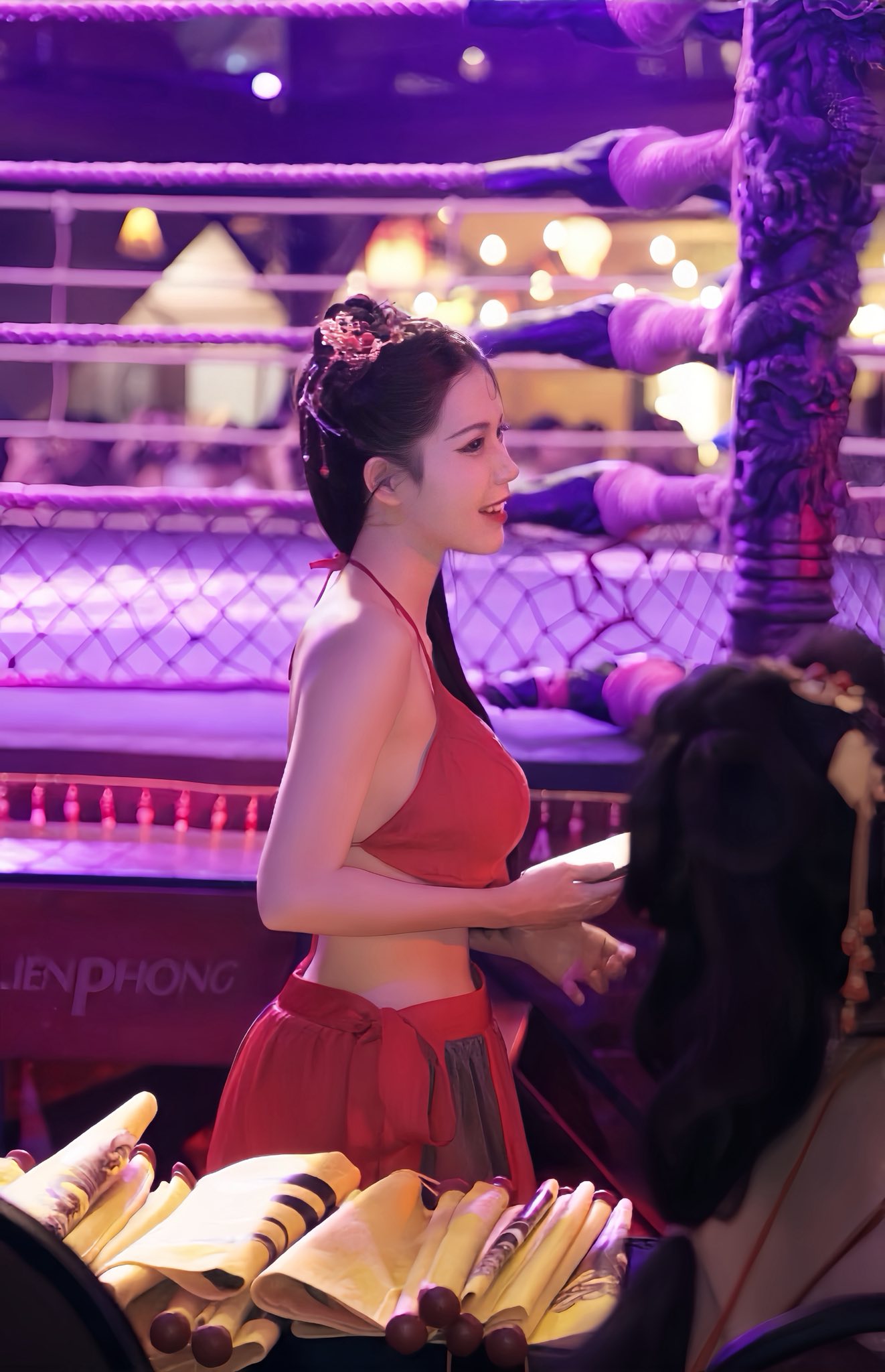 Streamer YuGi Kiều Oanh Stuns Fans with Perfect Side Profile 3 YuGi Kiều Oanh side profile close-up