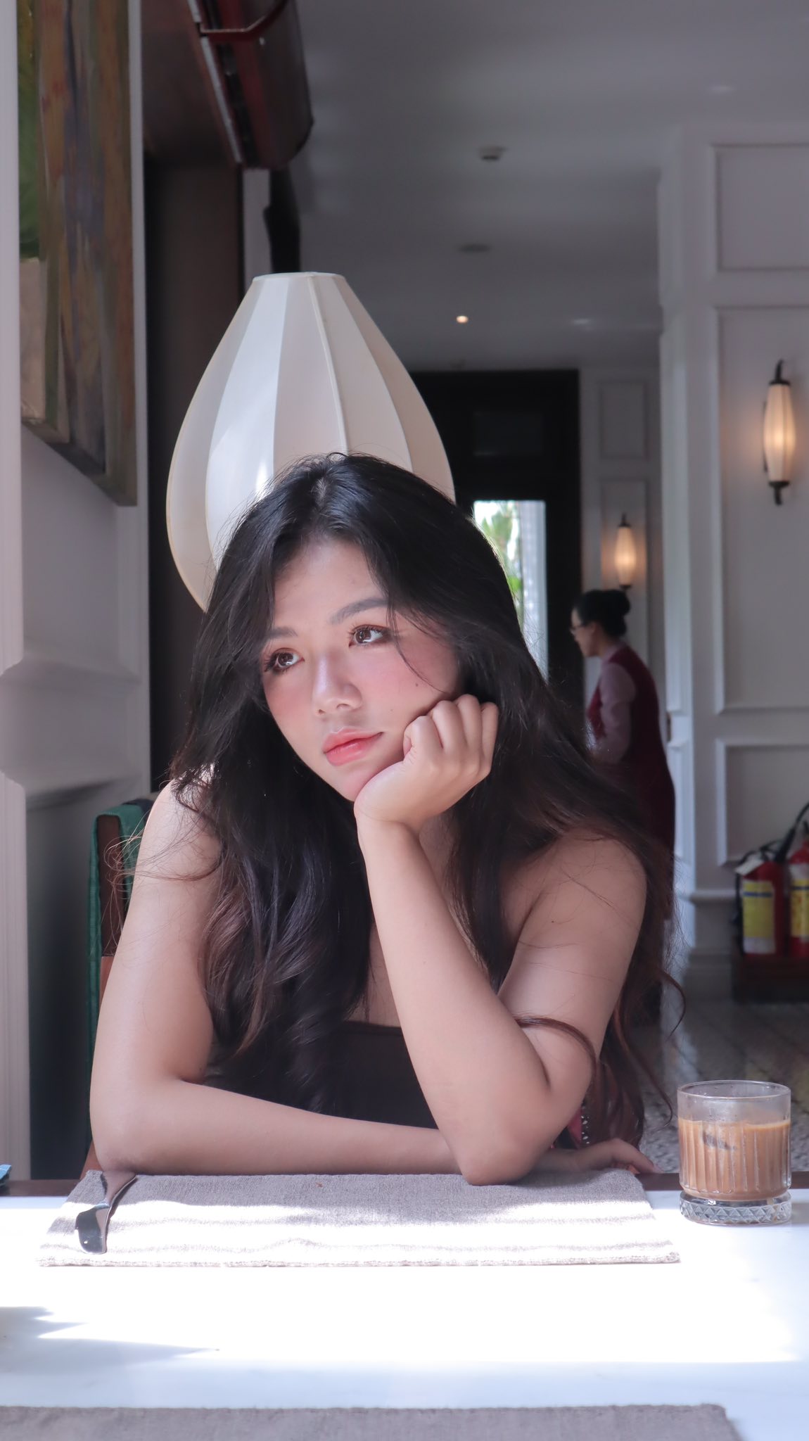Meet the Stunning Parade Goddess Turning Heads Online 9 Ngo Lam Phuong enjoying casual moments