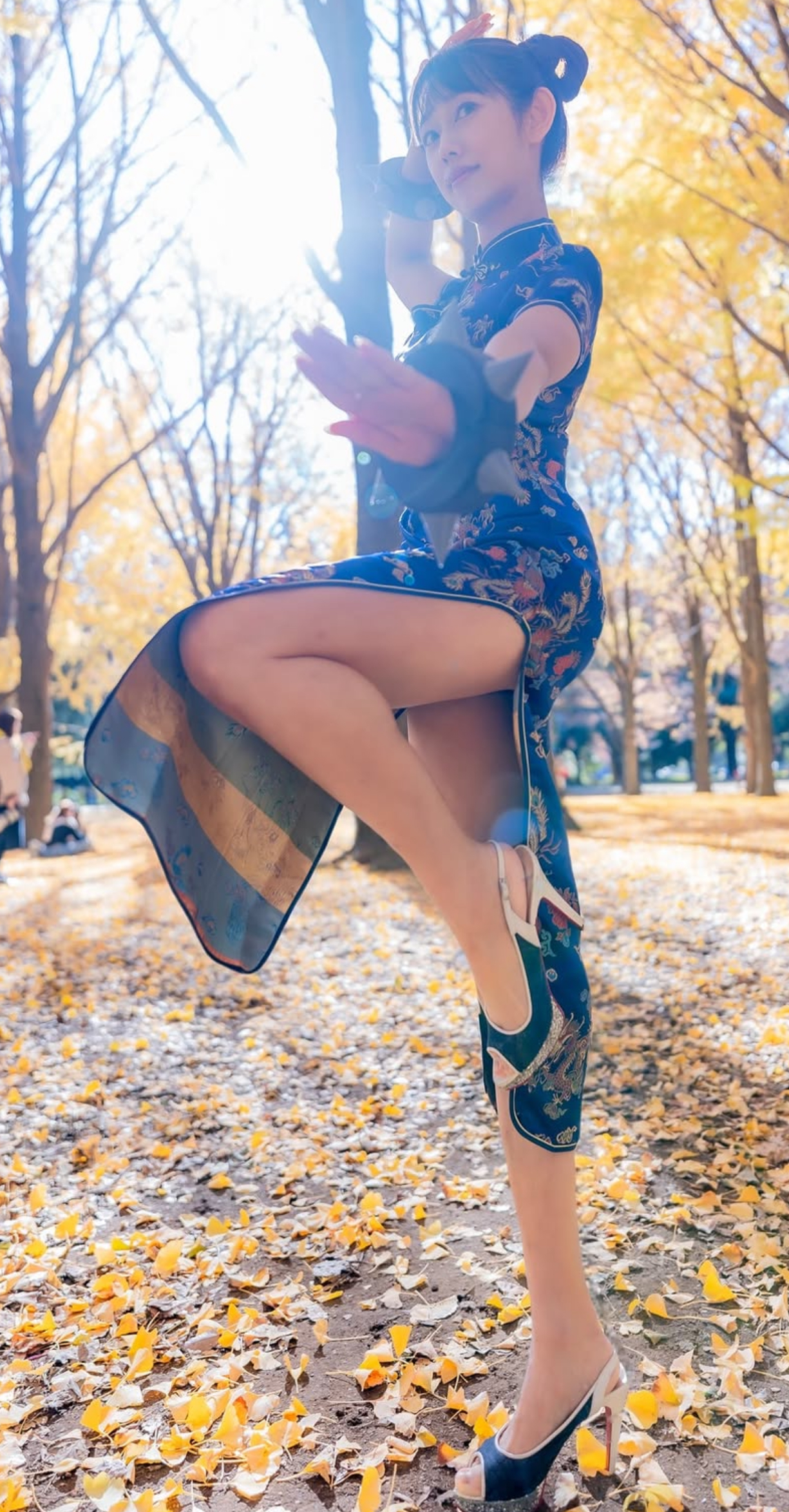 Energetic image of Mina Horie.