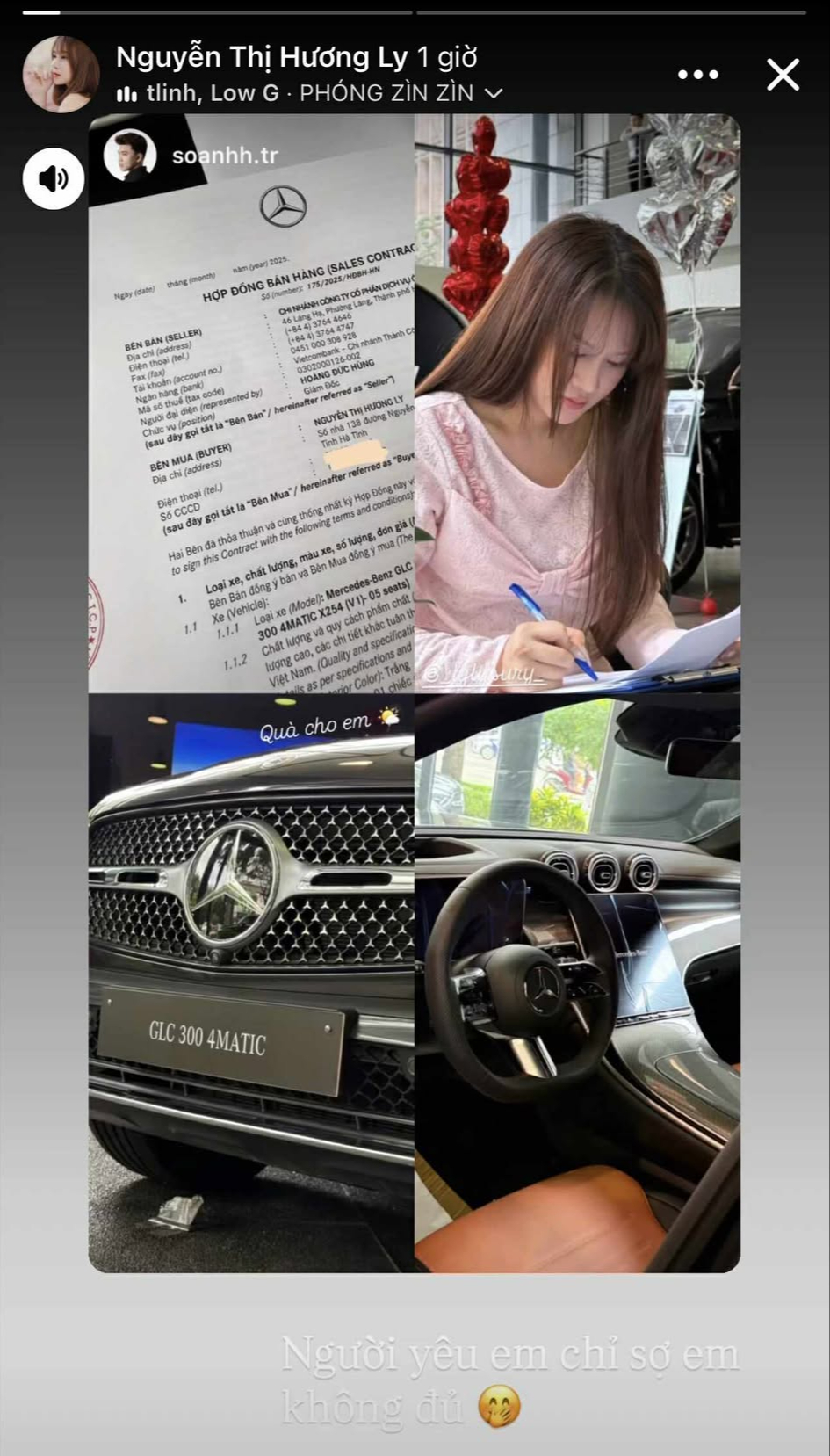 Lyly Sury Shows Off Billion-Dollar Car Gift from Boyfriend 4 Couple moments