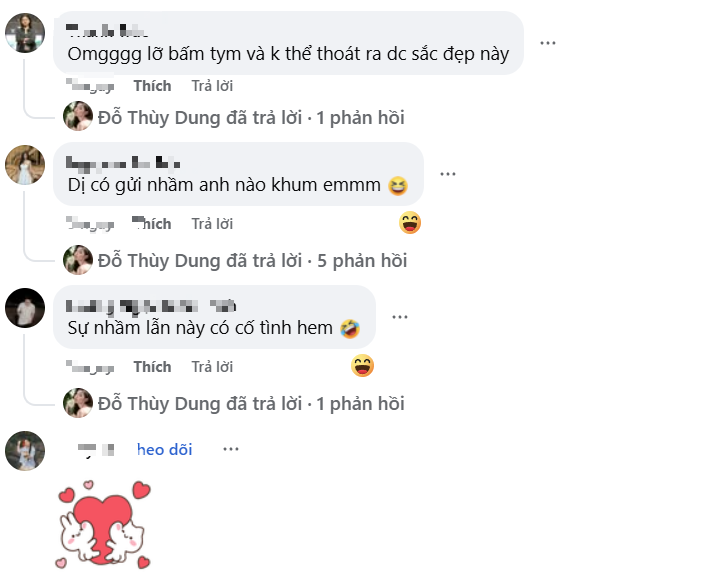 Model Thuy Dung’s Accidental Post Sparks Social Media Frenzy 6 Screenshot of social media reactions
