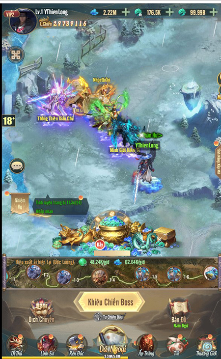 Mythical creatures in Họa Thượng Cổ