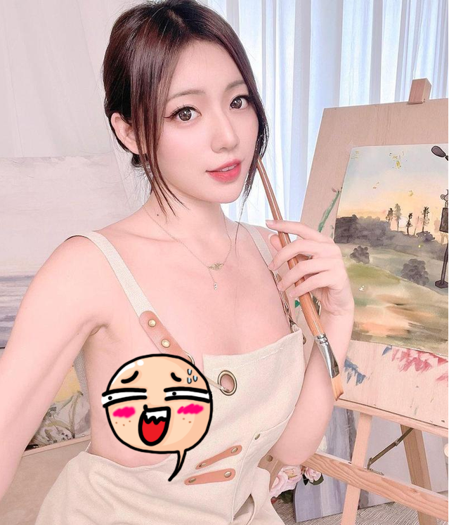 Hot Girl Nearly Has Wardrobe Malfunction in Art Class Promo 1 Ta Lap Ky in painter's apron