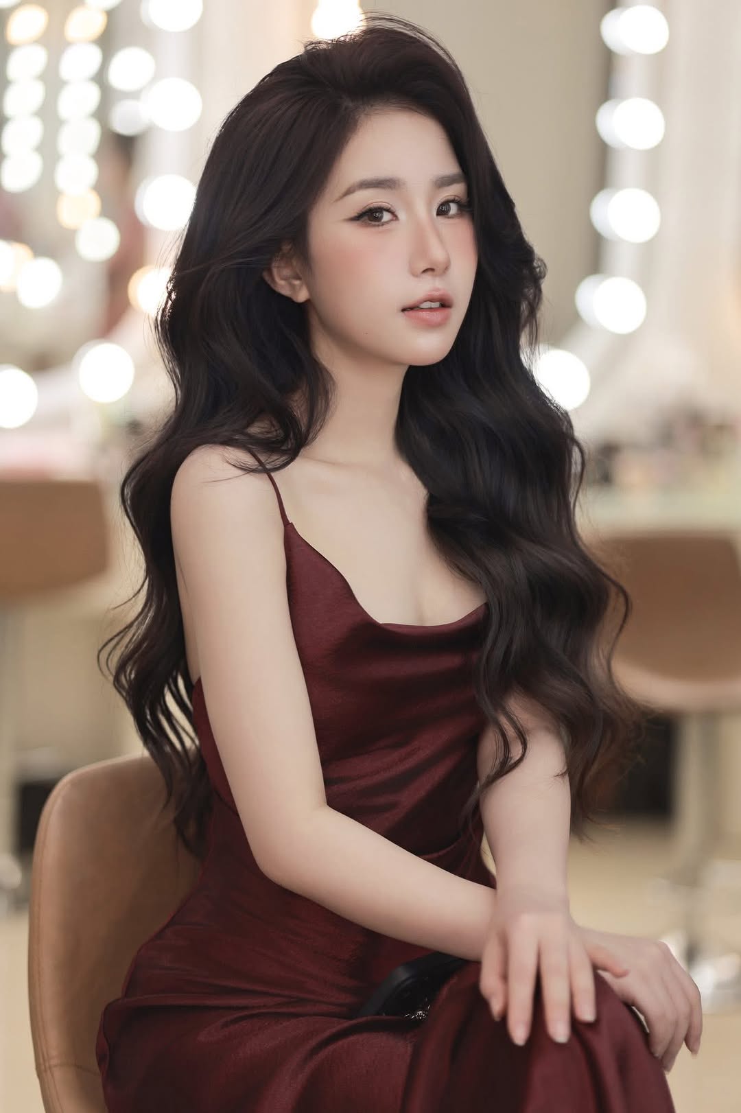 Fans Spot Photoshop in Tiểu Hý’s Stunning New Pics 6 Side-by-side photos of Tiểu Hý