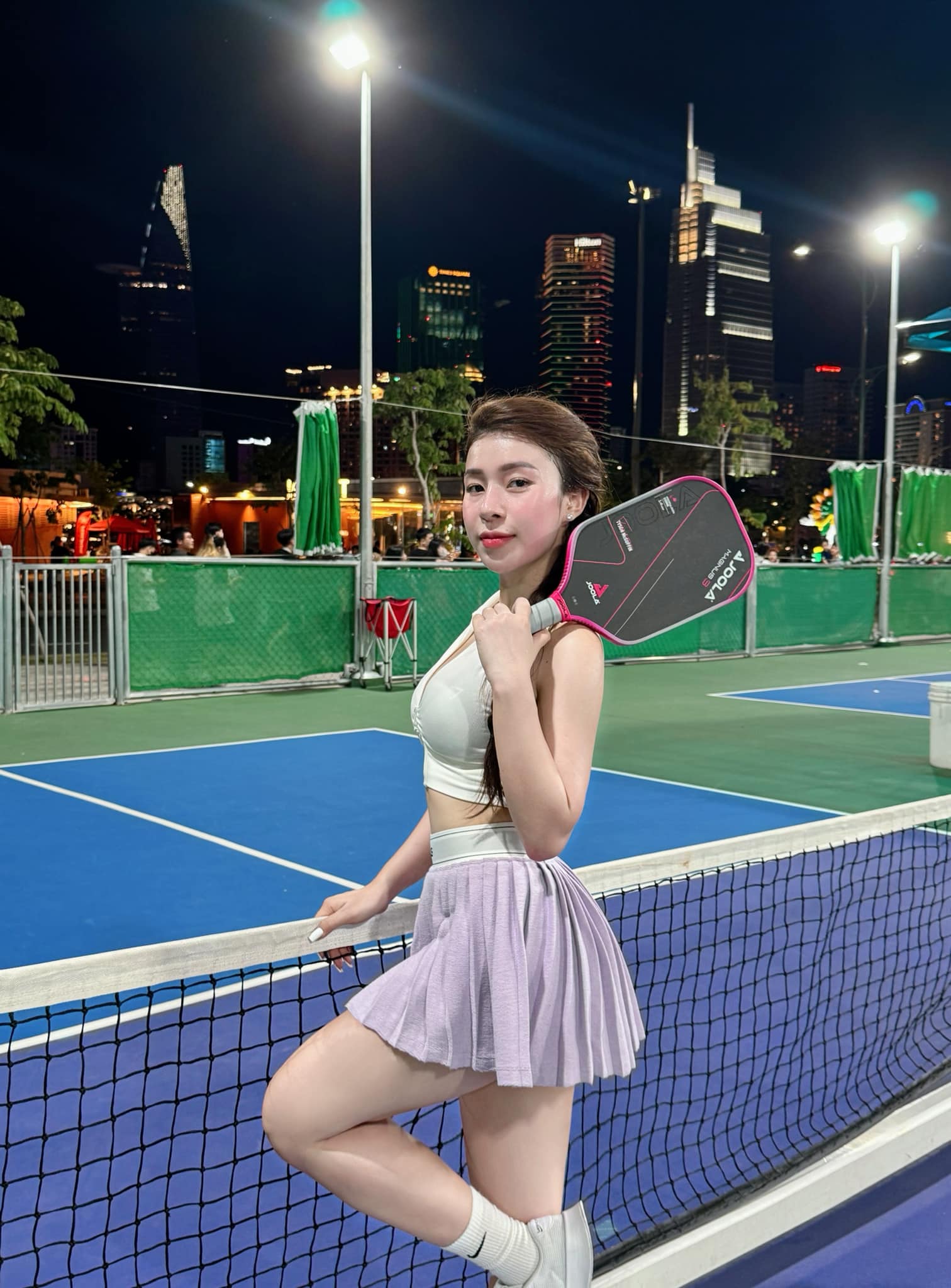 Pickleball Player Claps Back After Outfit Sparks Online Drama 4 Phuong Dung says the outfits are from specialized sports brands, so calling them inappropriate is unfair