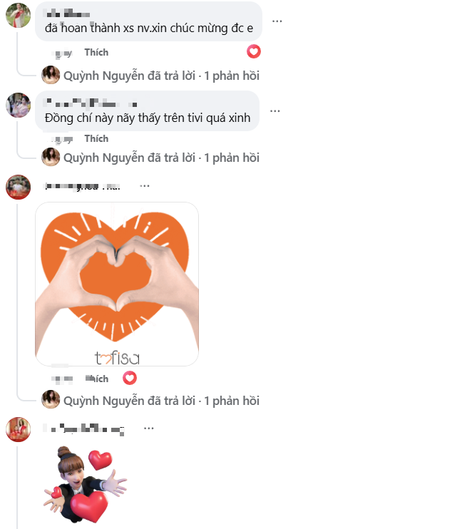 More praise comments from hot girls