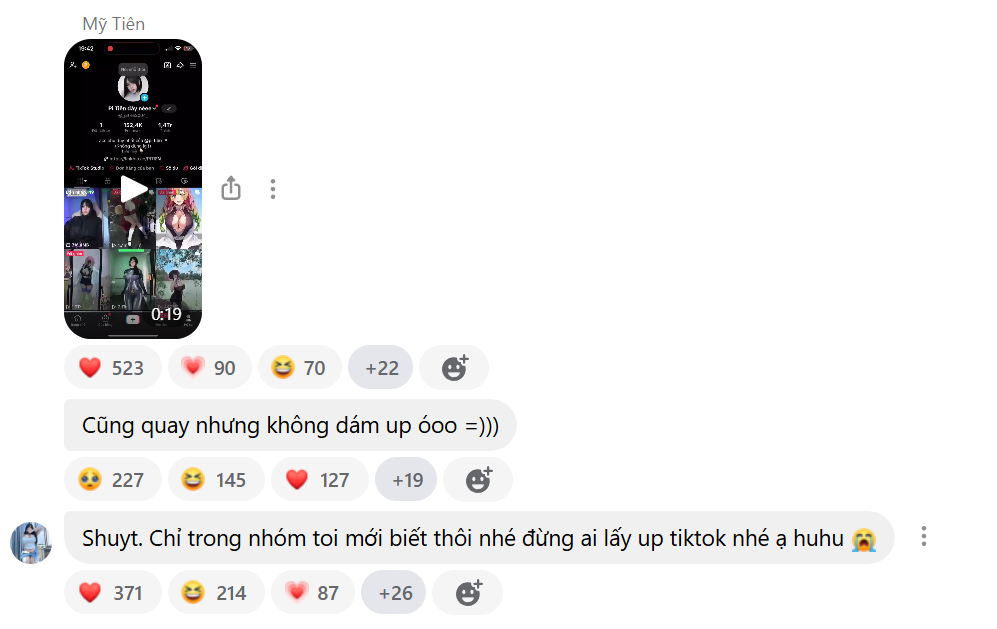 Pi Tiên Joins Viral Trend but Only for Her Hardcore Fans 5 Pi Tiên fan group exclusive content