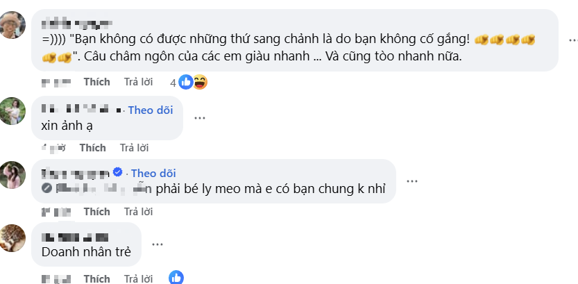 Screenshot of social media posts