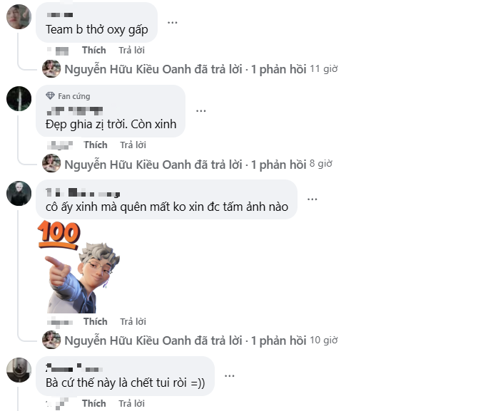 Fan comments about YuGi Kiều Oanh