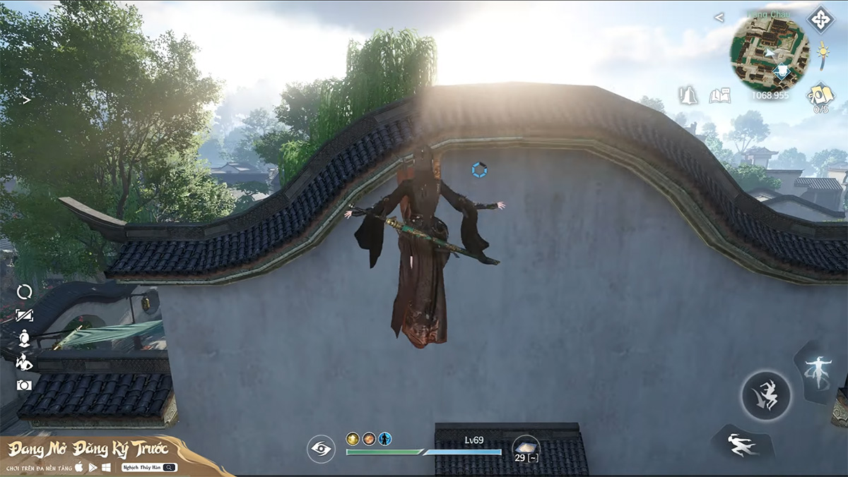 How Nghịch Thủy Hàn Redefines Martial Arts Flight in Gaming 3 Mid-air parkour moves in Nghịch Thủy Hàn