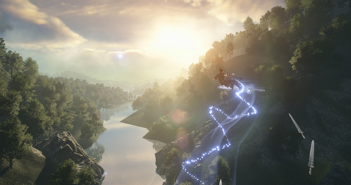 How Nghịch Thủy Hàn Redefines Martial Arts Flight in Gaming 4 High-flying combat in Nghịch Thủy Hàn