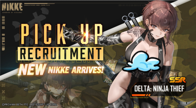 New Ninja Thief Character Sparks Buzz in Victory Goddess: NIKKE 3 Delta Ninja Thief gameplay screenshot