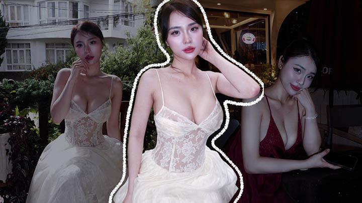 Thúy Vy posing confidently in bold fashion