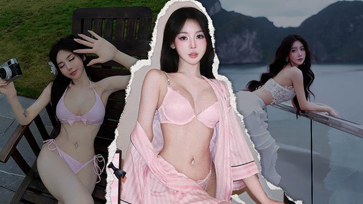 Nguyen Quynh Anh posing elegantly in a princess-inspired outfit