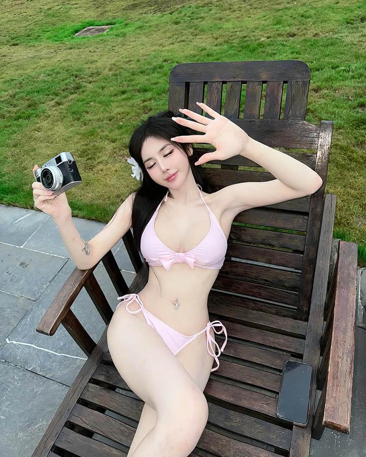 Nguyen Quynh Anh enjoying luxury travel
