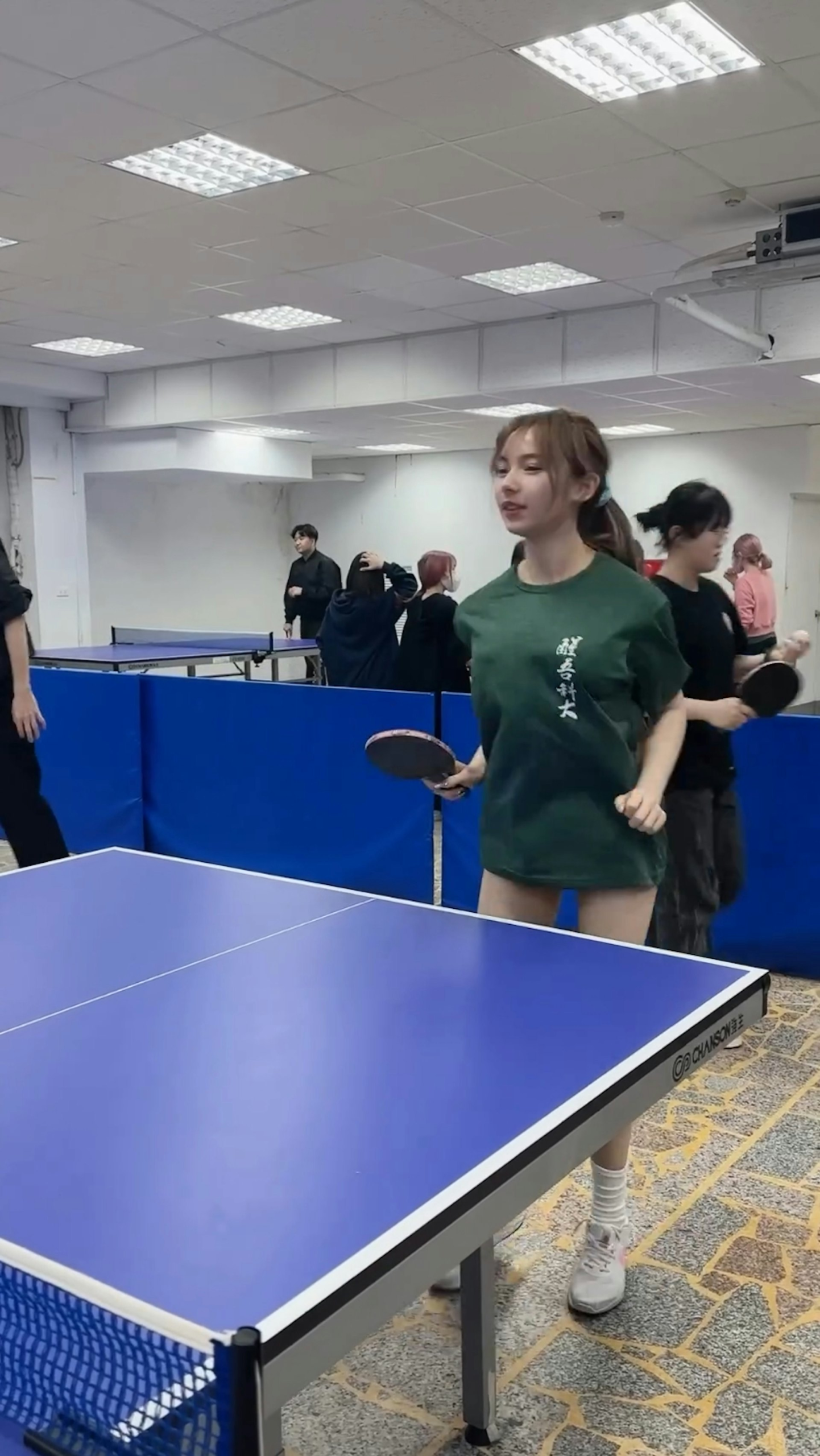 Shu Shu in action