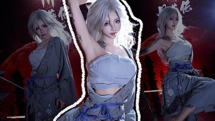 Cosplayer Wows Fans as Where Winds Meet’s Fierce Female Boss 1 Cosplayer ZLY as Qianye from Where Winds Meet