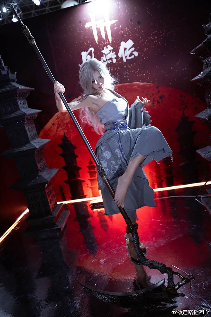 Cosplayer Wows Fans as Where Winds Meet’s Fierce Female Boss 3 ZLY as Qianye in dramatic cosplay