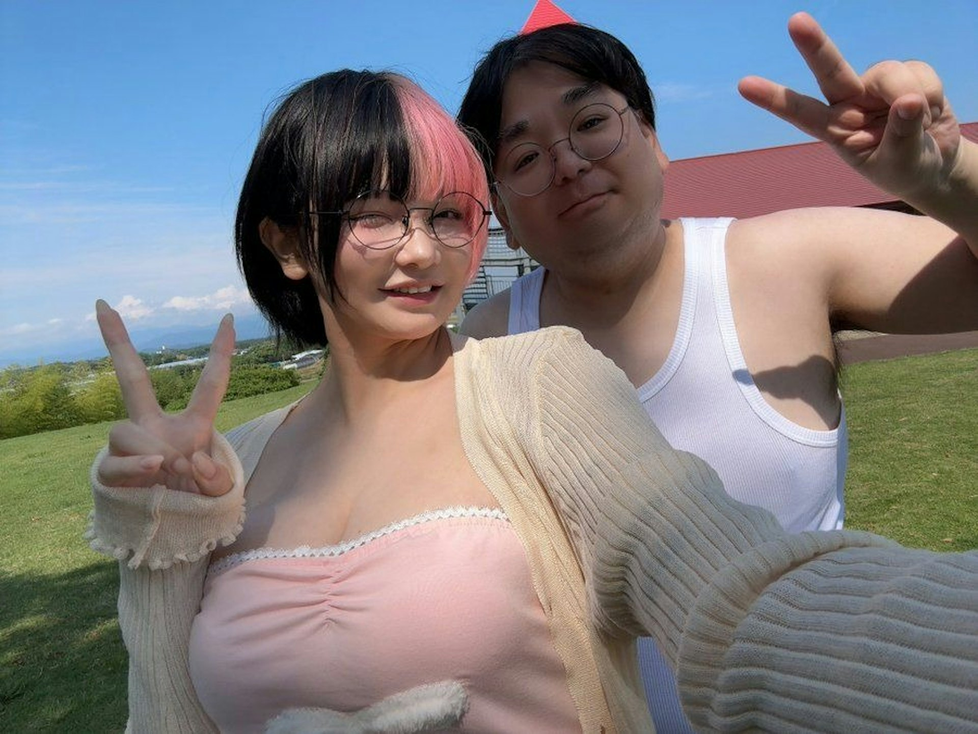 Cosplay streamer C posing