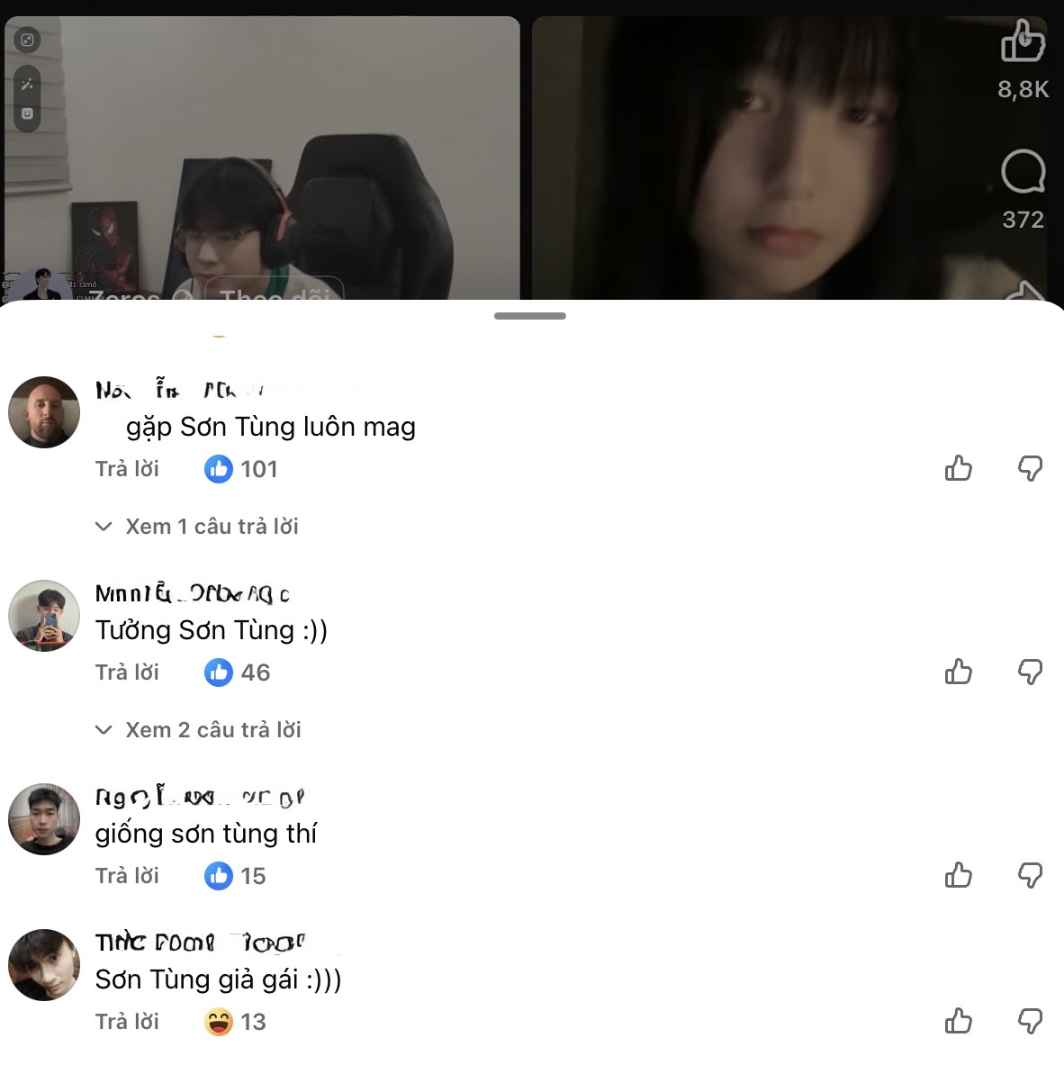 Zeros' Stream Goes Viral with Fan Who Looks Like Sơn Tùng M-TP 3 Fan with Sơn Tùng M-TP lookalike face