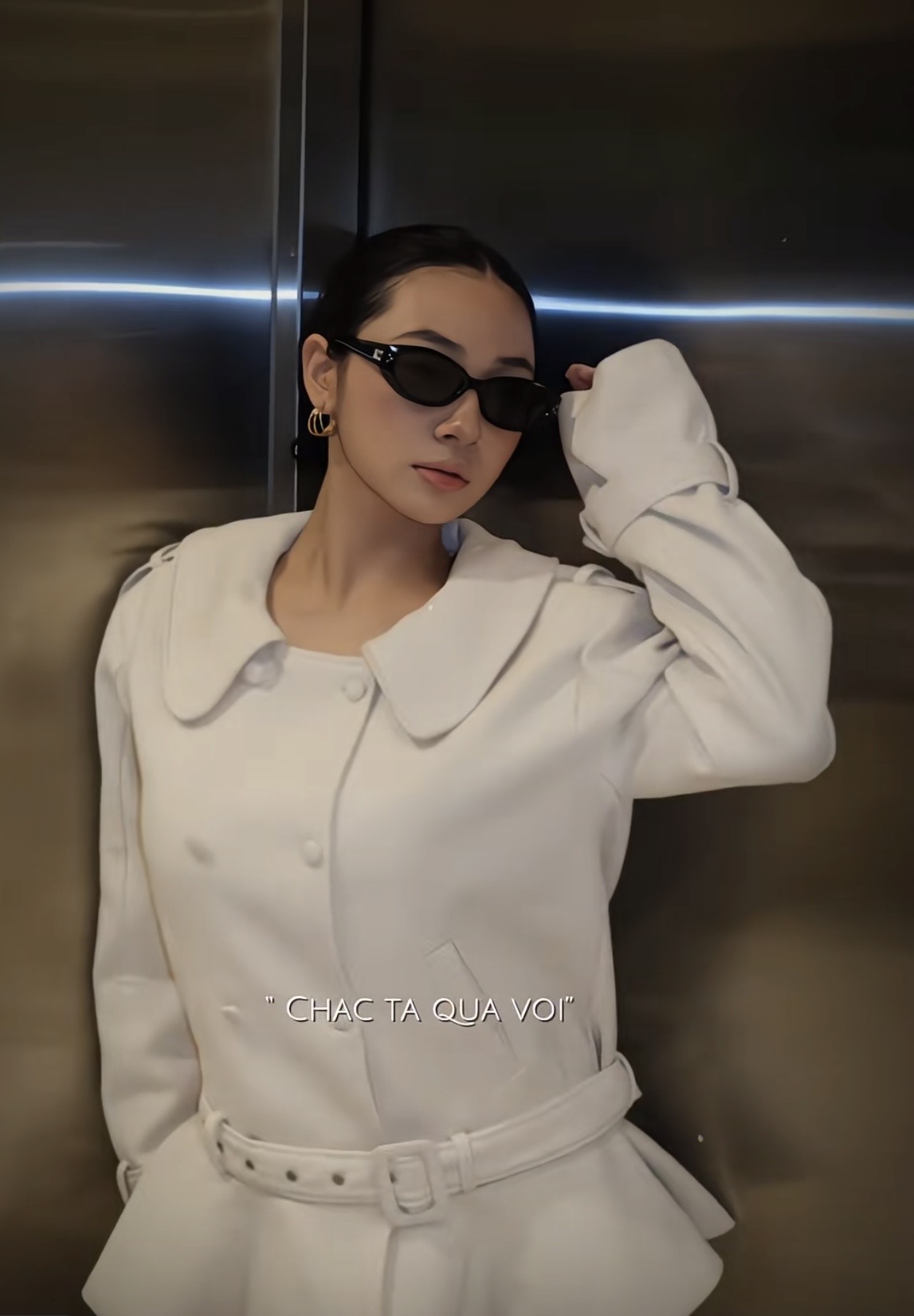 Trần Hà Linh in Huyền 2k4 inspired look