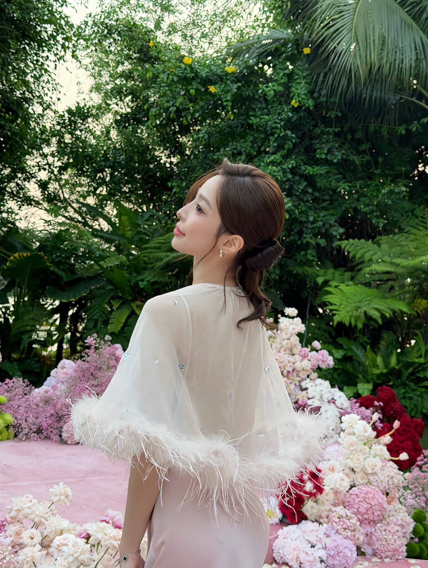 Close-up of Tammy Phạm's serene expression