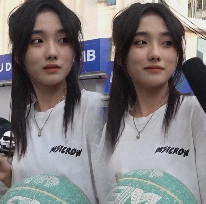 Young woman from viral TikTok challenge