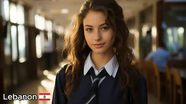AI's take on global schoolgirl beauty