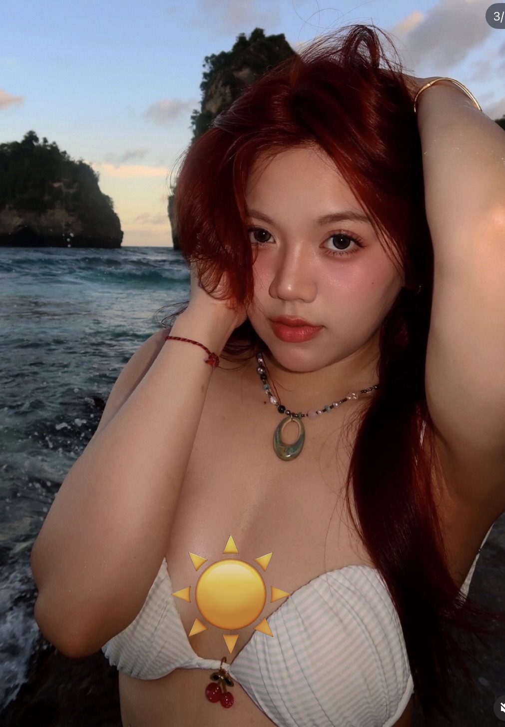 Bảo Hân Helia Stuns Fans with Sizzling Birthday Photos 3 Bảo Hân Helia pink bikini