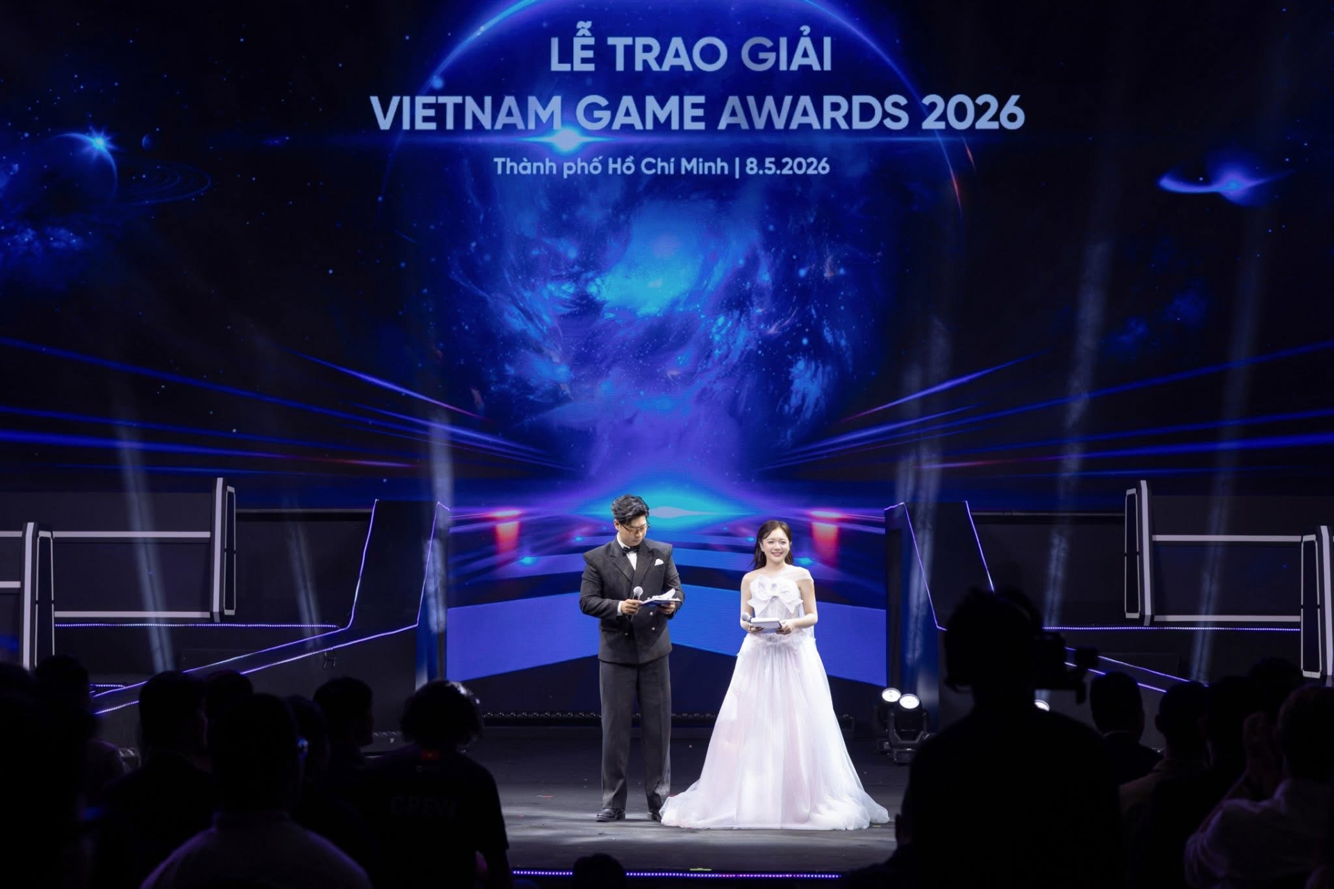 Vietnam GameVerse 2026 MCs Steal the Show with Stunning Looks 1 Beautiful MC Phương Thảo.