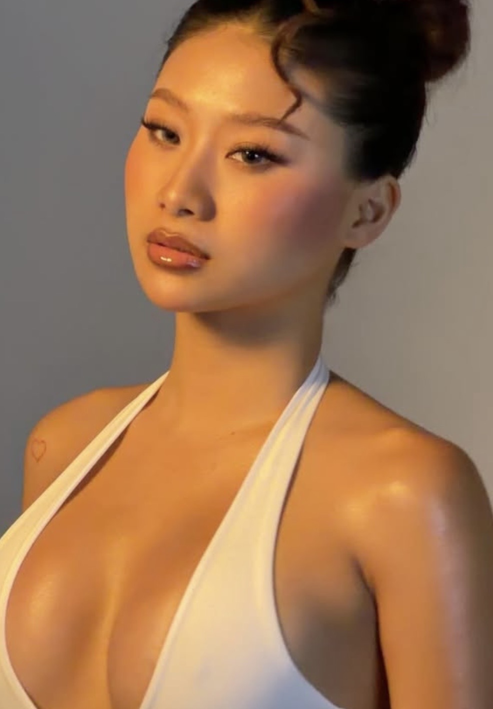 Louis Phạm with a fierce look