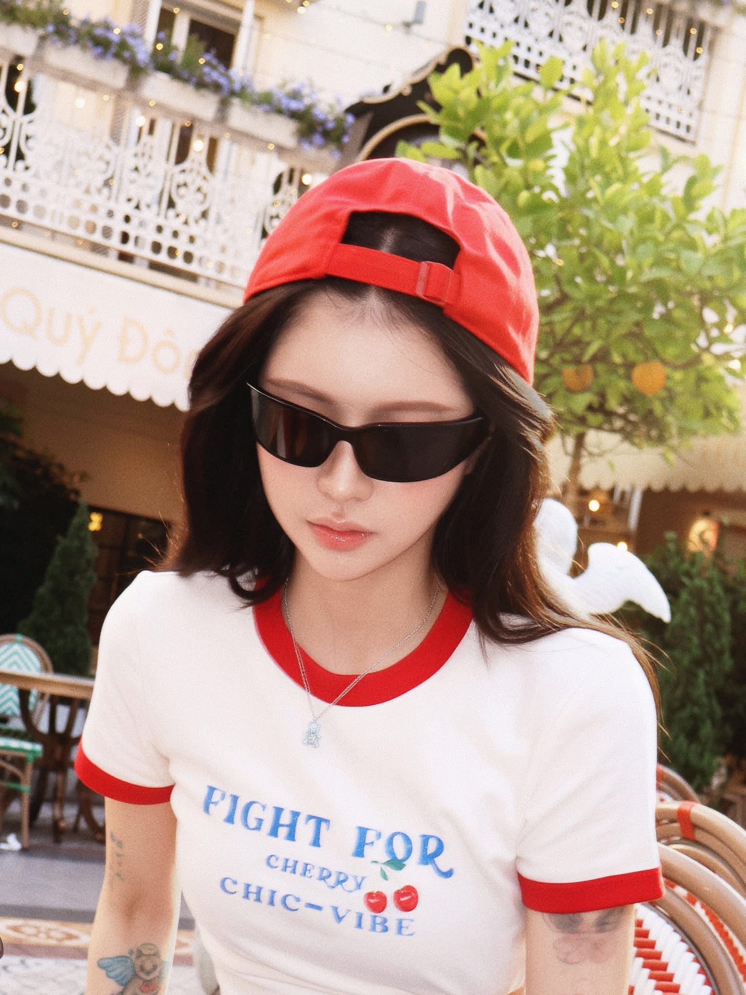 TikTok Star Ciin Stuns in Sleek Tennis Outfit 2 Ciin in stylish tennis wear