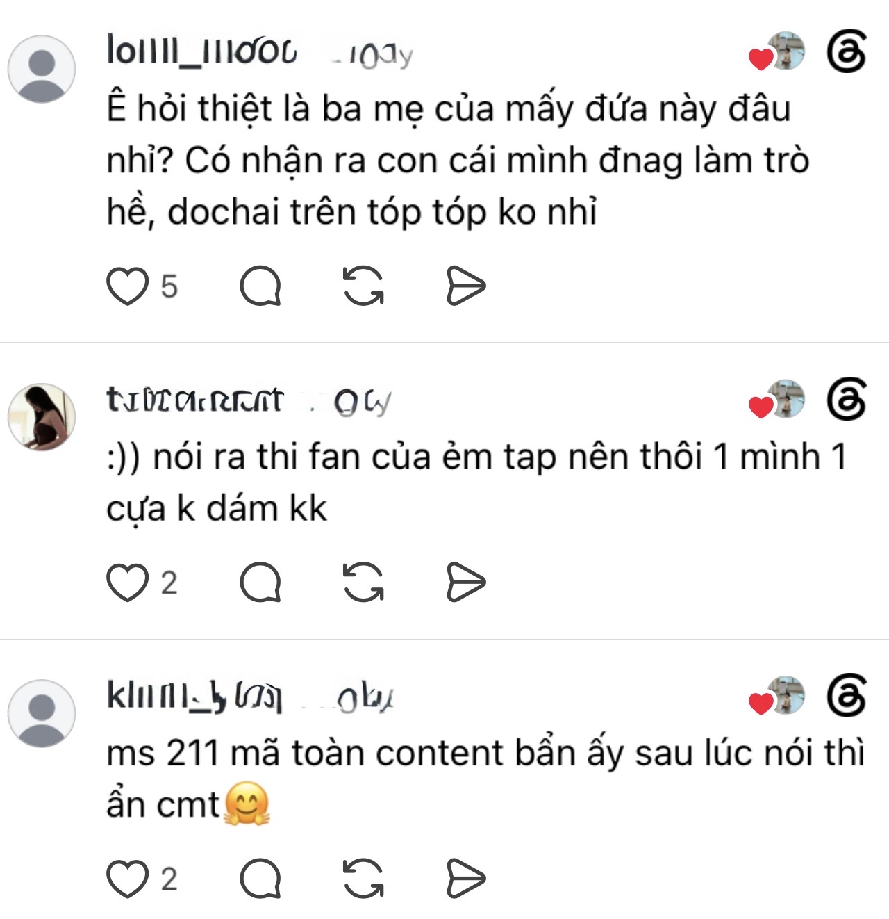 TikToker hiding comments on controversial videos