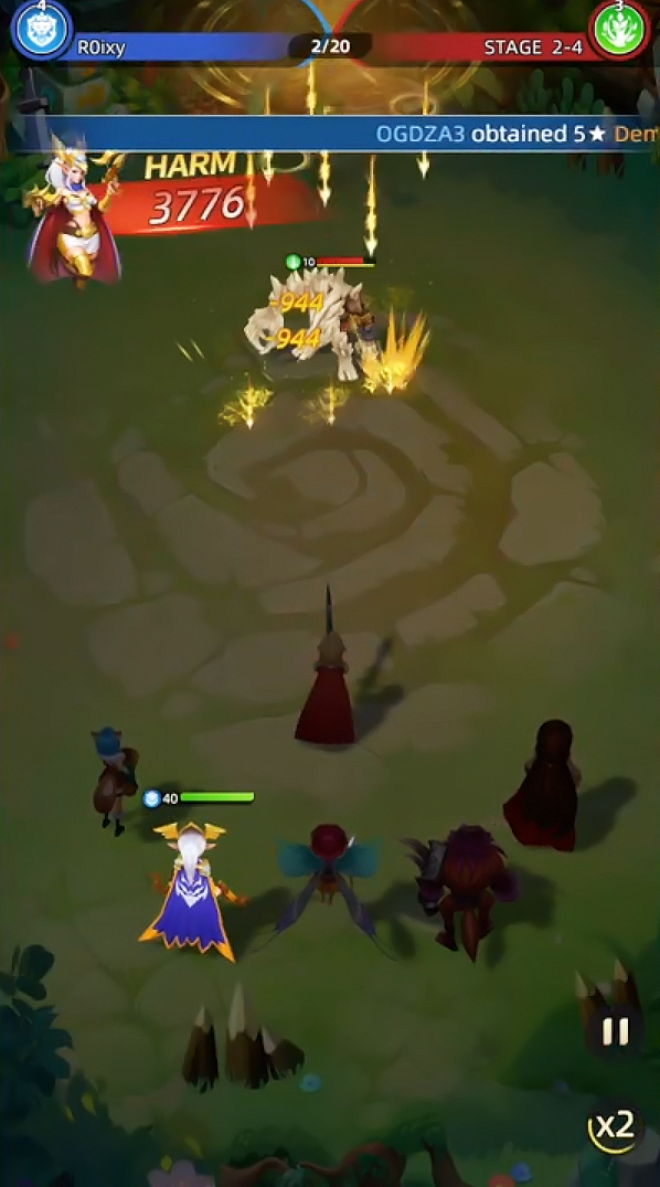 Thần Ma Arena champions