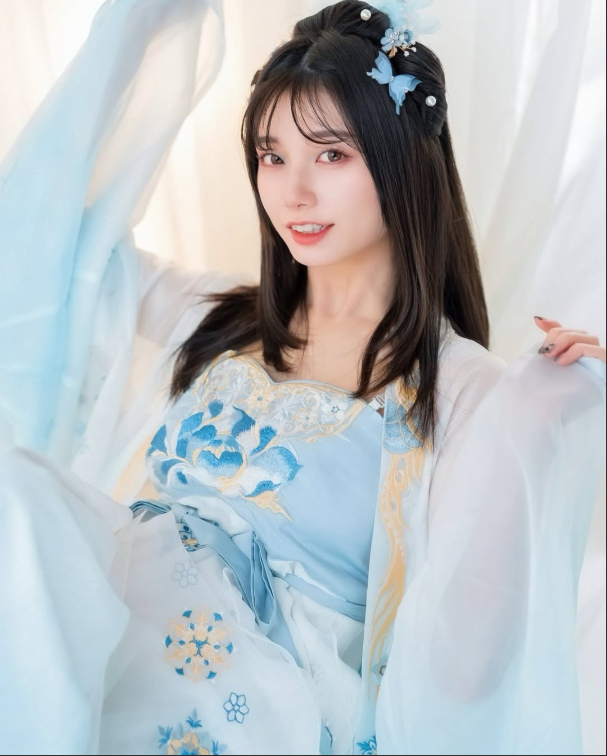 Seto Kanna posing with a playful expression
