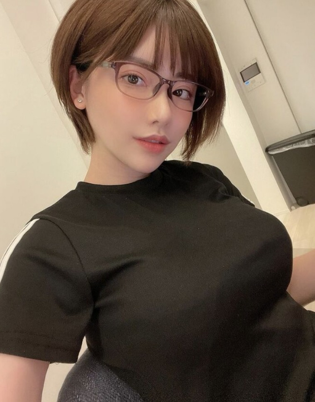 Eimi Fukada posing in a stylish outfit